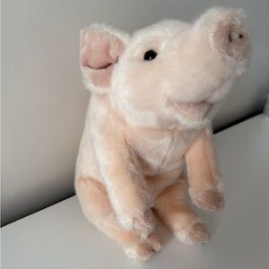 Adorable Pink Stuffed Pig Toy